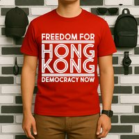 Freedom For Hong Kong Democracy Now T-Shirt