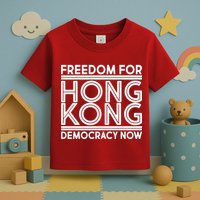 Freedom For Hong Kong Democracy Now Toddler T-Shirt