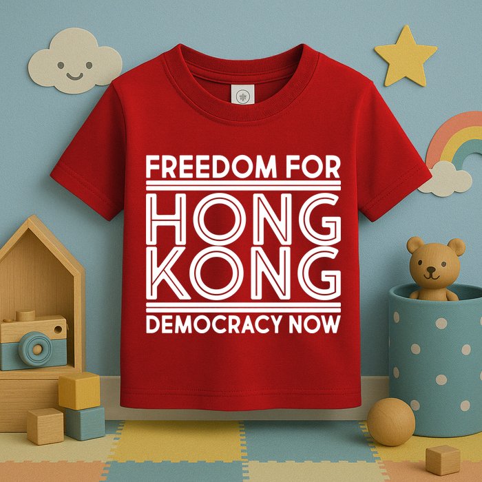 Freedom For Hong Kong Democracy Now Toddler T-Shirt