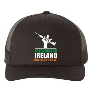 Freedom For Ireland Brits Out Now Yupoong Adult 5-Panel Trucker Hat