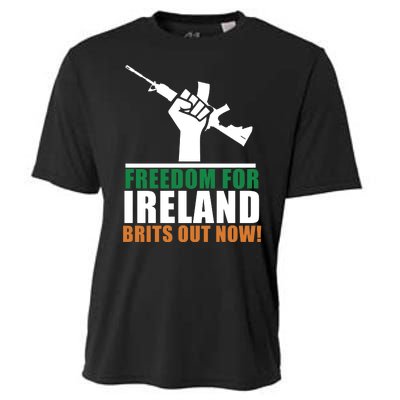 Freedom For Ireland Brits Out Now Cooling Performance Crew T-Shirt