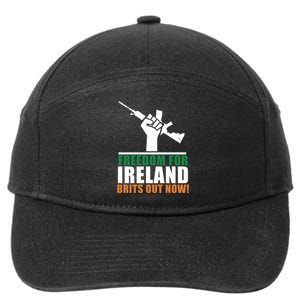 Freedom For Ireland Brits Out Now 7-Panel Snapback Hat