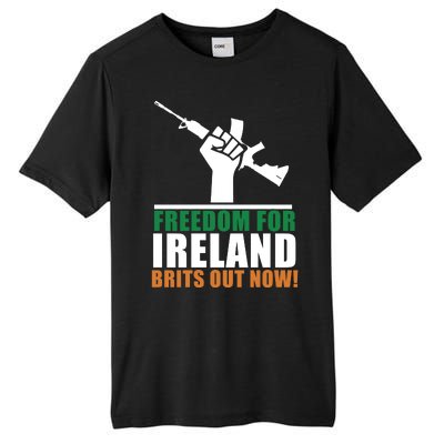 Freedom For Ireland Brits Out Now Tall Fusion ChromaSoft Performance T-Shirt