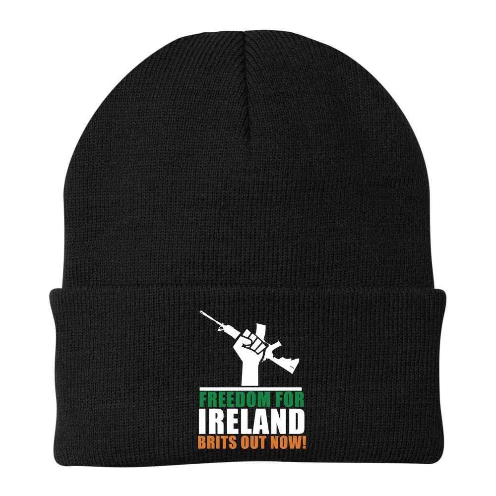 Freedom For Ireland Brits Out Now Beanie