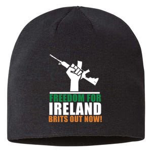 Freedom For Ireland Brits Out Now Sustainable Beanie