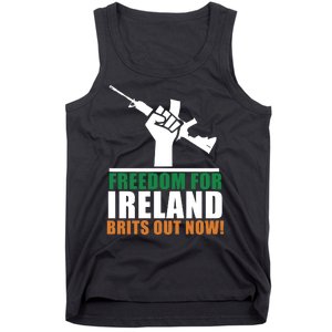 Freedom For Ireland Brits Out Now Tank Top