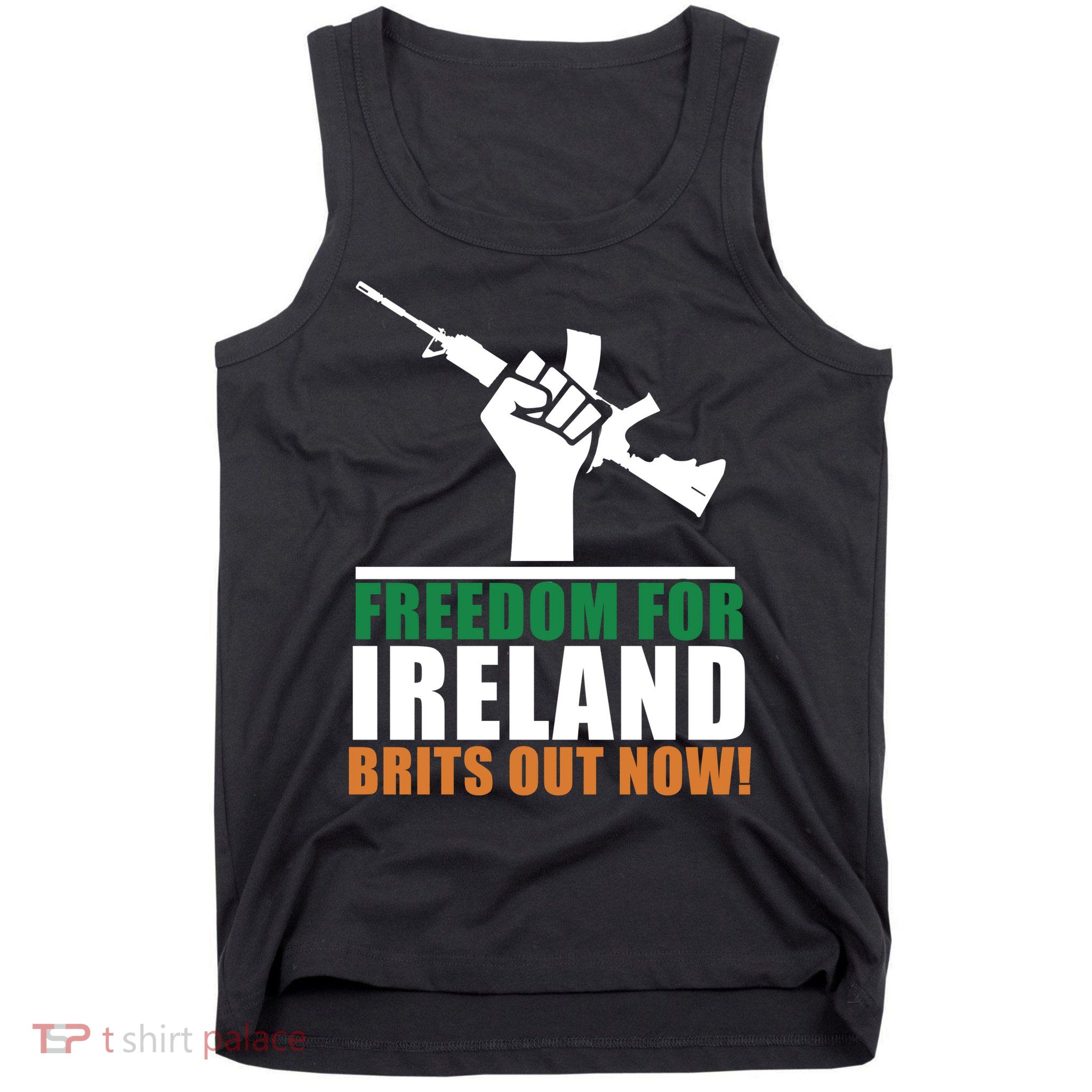 Freedom For Ireland Brits Out Now Tank Top