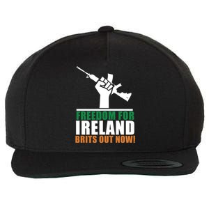 Freedom For Ireland Brits Out Now Wool Snapback Cap