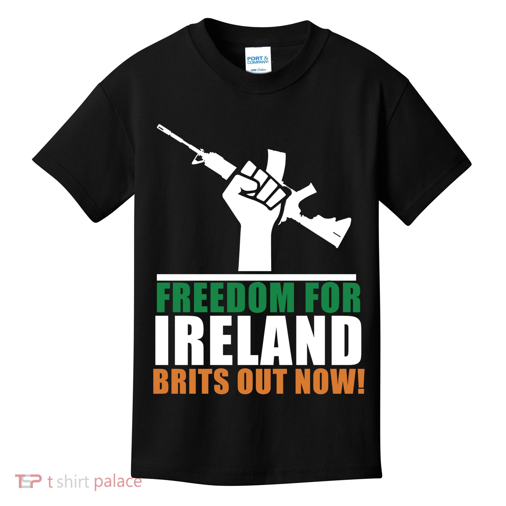 Freedom For Ireland Brits Out Now Kids T-Shirt
