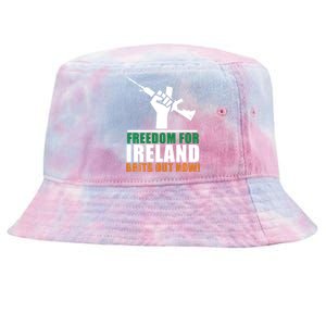 Freedom For Ireland Brits Out Now Tie-Dyed Bucket Hat