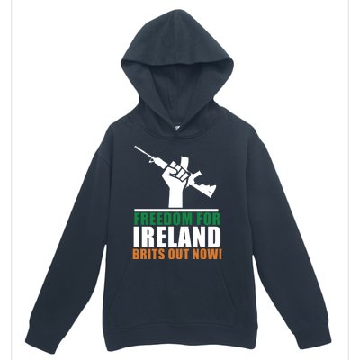 Freedom For Ireland Brits Out Now Urban Pullover Hoodie