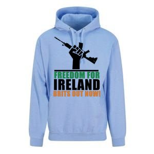 Freedom For Ireland Brits Out Now Unisex Surf Hoodie