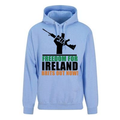 Freedom For Ireland Brits Out Now Unisex Surf Hoodie