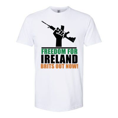 Freedom For Ireland Brits Out Now Softstyle® CVC T-Shirt