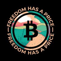Freedom Has  Price Bitcoin Long Sleeve Shirt