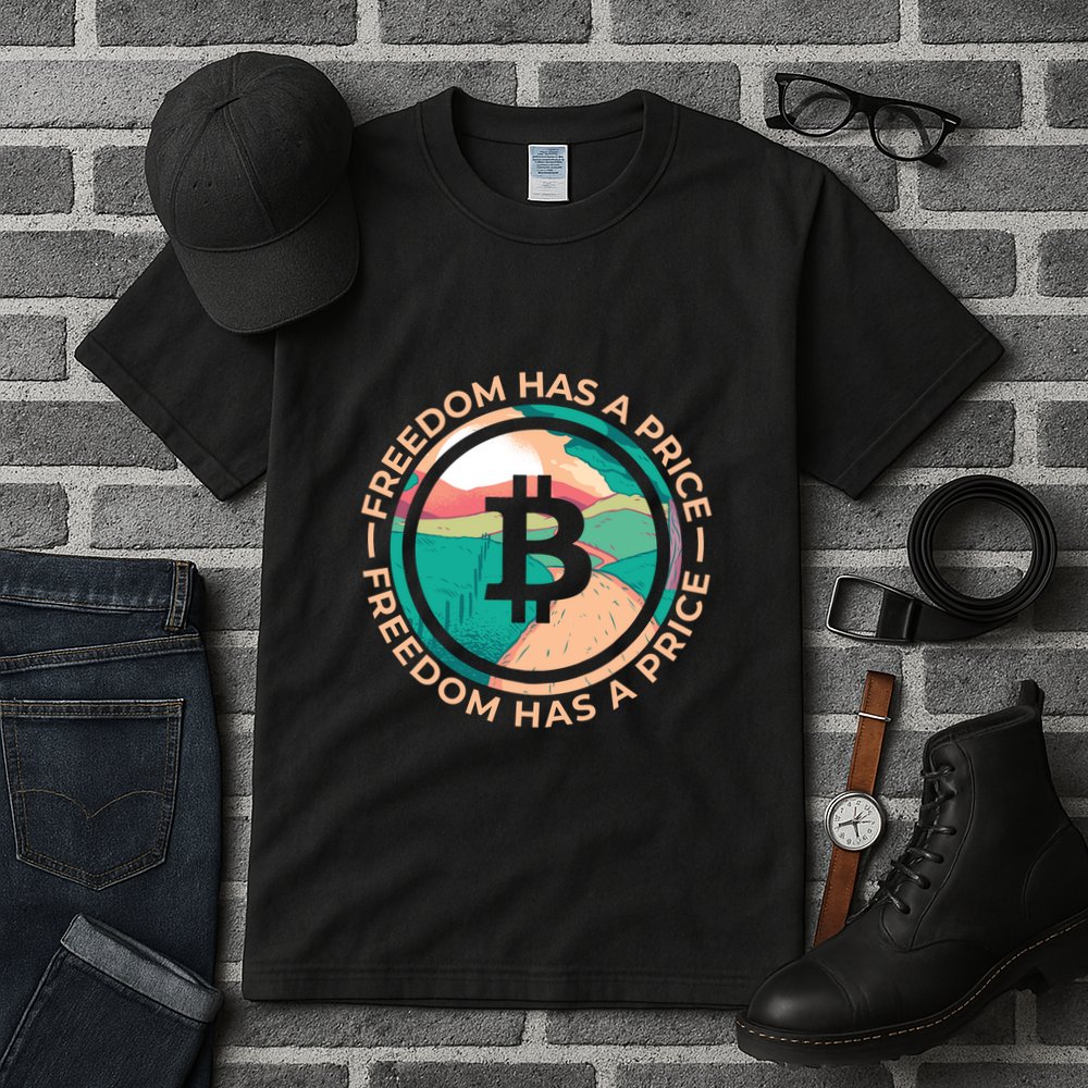 Freedom Has  Price Bitcoin Tall T-Shirt