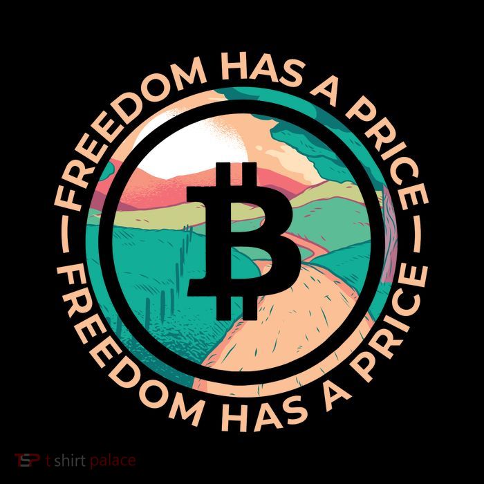Freedom Has  Price Bitcoin Backpack