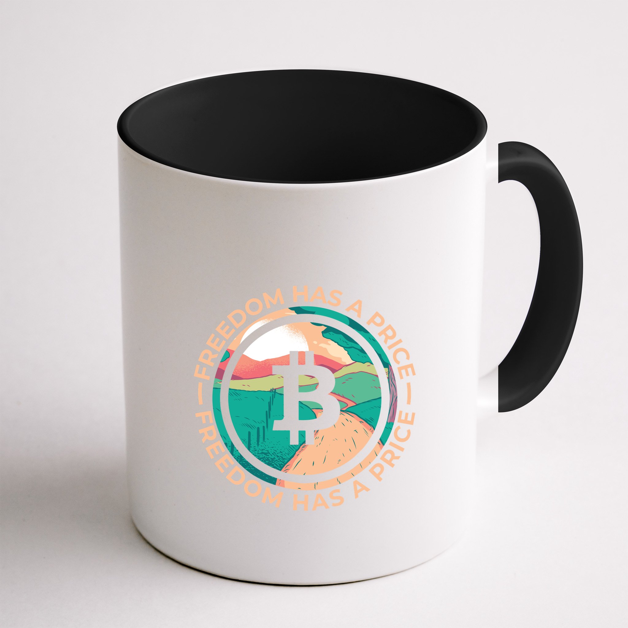 Freedom Has  Price Bitcoin Mug