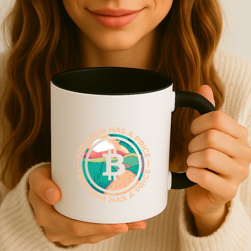 Freedom Has  Price Bitcoin Mug
