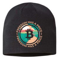 Freedom Has  Price Bitcoin Sustainable Beanie