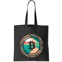 Freedom Has  Price Bitcoin Bag