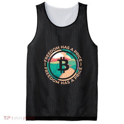 Freedom Has  Price Bitcoin Mesh Reversible Basketball Jersey Tank