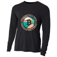 Freedom Has  Price Bitcoin Cooling Performance Long Sleeve Crew