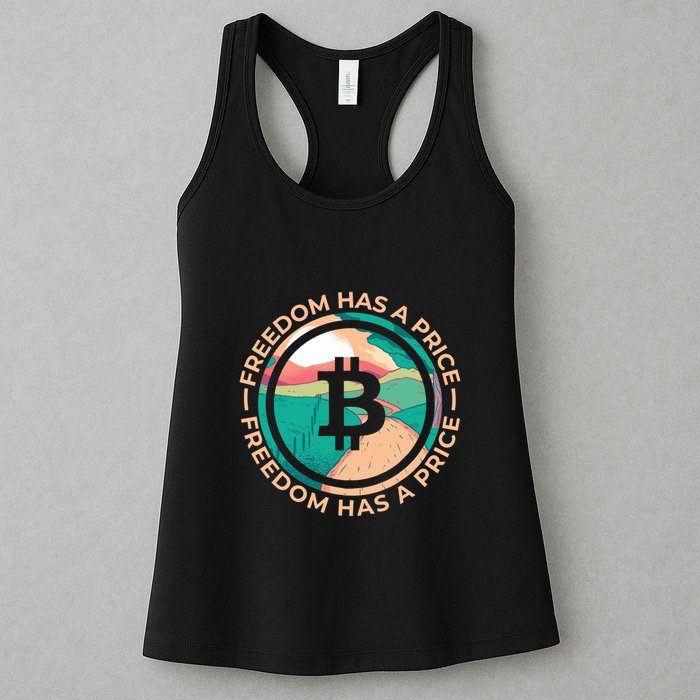 Freedom Has  Price Bitcoin Womens Tank Top