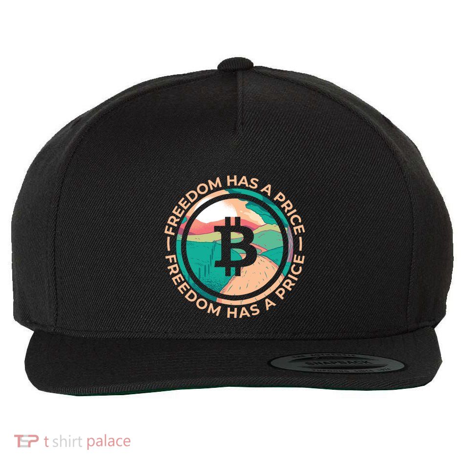 Freedom Has  Price Bitcoin Wool Snapback Cap