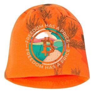 Freedom Has  Price Bitcoin Kati - Camo Knit Beanie