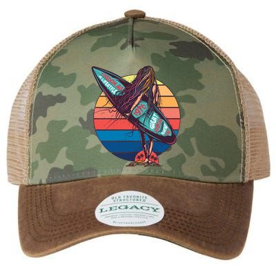 Freedom Is A Lifestyle Surfer Legacy Tie Dye Trucker Hat