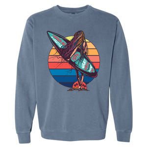 Freedom Is A Lifestyle Surfer Garment-Dyed Sweatshirt