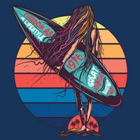 Freedom Is A Lifestyle Surfer Cooling Performance Crew T-Shirt