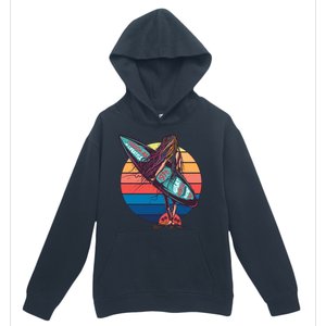 Freedom Is A Lifestyle Surfer Urban Pullover Hoodie