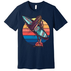 Freedom Is A Lifestyle Surfer Premium T-Shirt