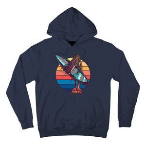 Freedom Is A Lifestyle Surfer Tall Hoodie