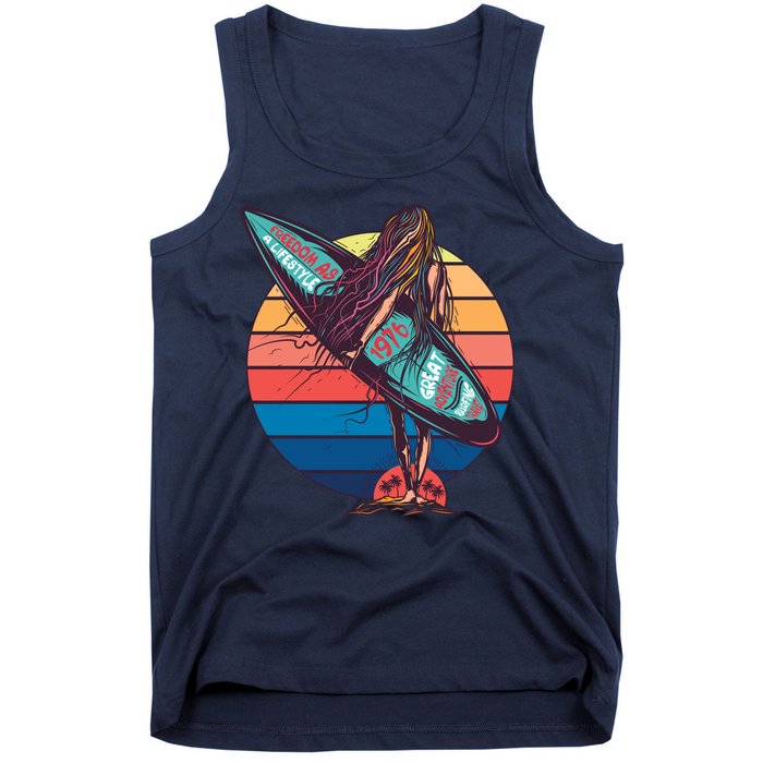 Freedom Is A Lifestyle Surfer Tank Top