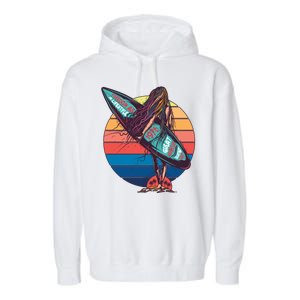 Freedom Is A Lifestyle Surfer Garment-Dyed Fleece Hoodie