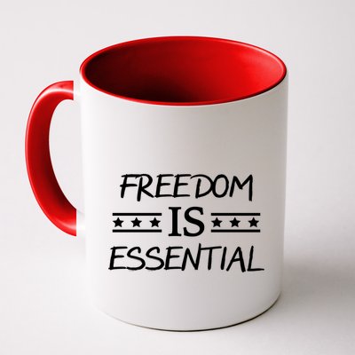 Freedom Is Essential  Mug