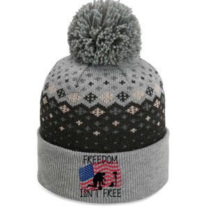 Freedom Isn't Free The Baniff Cuffed Pom Beanie