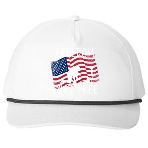 Freedom Isn't Free Snapback Five-Panel Rope Hat