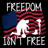 Freedom Isn't Free Zip Tote Bag