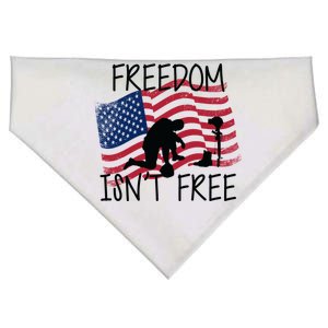 Freedom Isn't Free USA-Made Doggie Bandana