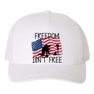 Freedom Isn't Free Yupoong Adult 5-Panel Trucker Hat