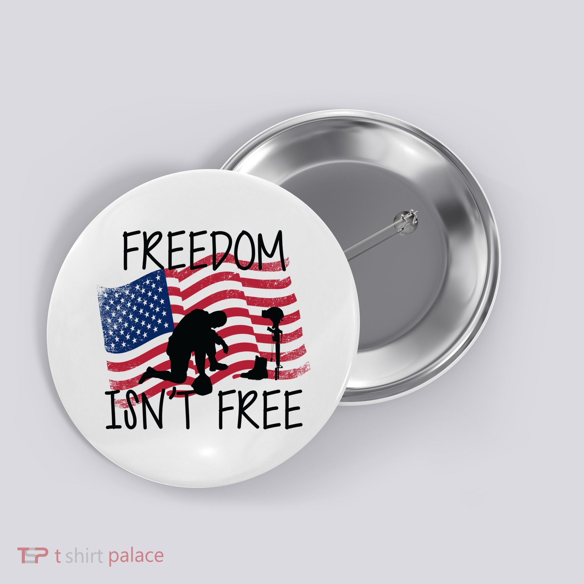 Freedom Isn't Free Button