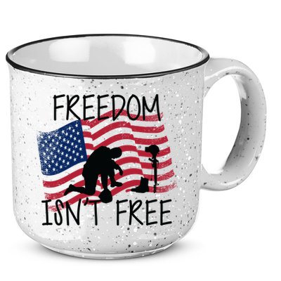 Freedom Isn't Free 15oz Campfire Ceramic Mug