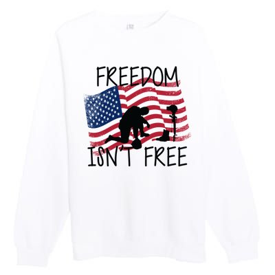 Freedom Isn't Free Premium Crewneck Sweatshirt