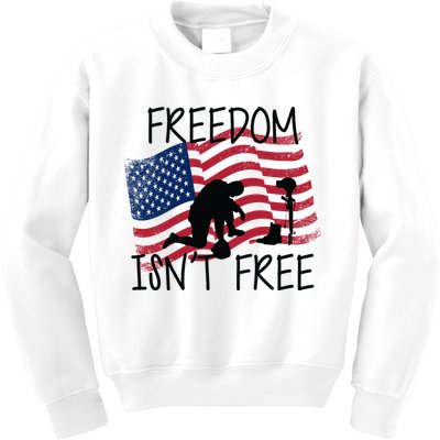 Freedom Isn't Free Kids Sweatshirt
