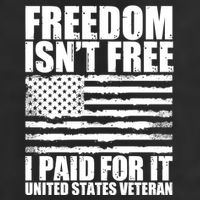 Freedom Isn't Free I Paid For It United States Veteran Adult Drive Performance Visor