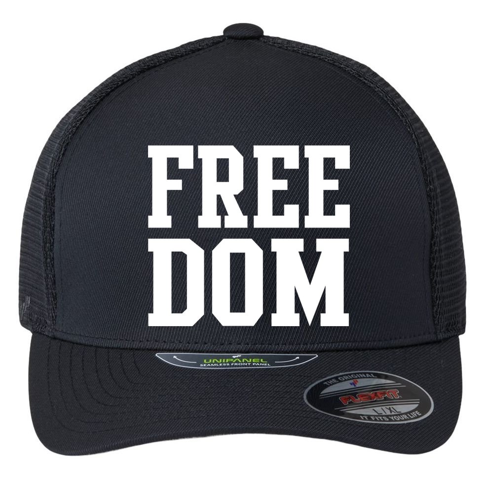 Freedom Logo Flexfit Unipanel Trucker Cap